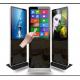 Ground stand 55 inch UHD 4K LCD All-in-one touchscreen computer kiosk self-service information station