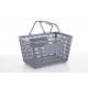 Professional Supermarket Shopping Baskets , Plastic Shopping Baskets With Handles