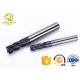 High Speed Cnc Chamfer Tool  Carbide Chamfer End Mill 55 Degrees Four Edged
