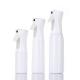 Adult Oval 200ml White Plastic Pet Spray Bottle Fine Mist Spray Pump Plastic Water Spray
