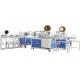 PLC Control Non Woven Face Mask Making Machine High Speed Production Humanized Design