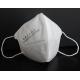 Public Place KN95 Face Mask , Disposable Dust Respirators White Color