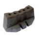 Flat Prestressed PC Strand Coupler Connector Concrete Post Tension AISI 1045