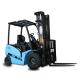 Indoor Small Electric Warehouse Forklift Battery Powered With Forks Sideshift