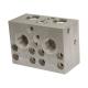 NG10 Studded Hydraulic Block Manifold AL 6082 AL 7075 Material