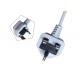 Instrument Low Voltage Uk Power Cord Black White Color Pvc 10a 3 Pins Plug