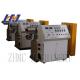 Automatic 1.5 Meters Long PVC 45 Profile Extrusion Line Extruder Yellow And