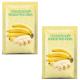 YOULEVHONG Banana Scented Moisturizing face mask GMP Certified for Brightening All Skin Types
