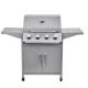 Moveable High Heat Stainless Steel Gas Type Butane Rotisserie Barbecue Oven Bbq Grill