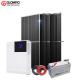 generator easy installation complete design hybrid home 5KW solar power system with lithium battery