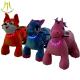 Hansel animal unicorn on wheels plush mall rides and kids animal electric rides with battery operated ride on animals