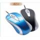 Smart connect black / blue wired optical mini mouse SVM-2028 compatible with windows vista