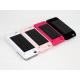 Pink / Rosiness / Black 2400mAh 5V/0.5A IPhone 4 Extender Battery Solar Power Case