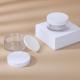 Transparent PET Cream Jar Smooth Design 2mm Thickness Clear Cream Jar