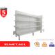 Large Gondola Display Shelving With Dimpled Hole Peg Panel L900 x D450/450 x H2100mm