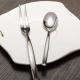 Elegant stainless steel cutlery/tableware/dinnerware set/gift set/friut fork and