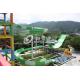 Giant Water Park Equipment Exciting Swwiming Pool Fiberglass Water Slides For