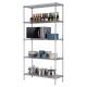 Sliver 5 Layers Garage Storage Shelves For Bedroom Kitchen