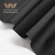 0.7mm Thickness Black Micro Fiber Leather Fabric Material For Garments
