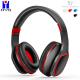Black Color 1.5M 25mw Wired Stereo Gaming Headset PU Materials