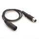 Soft 4 Pin XLR Power Cable Male To Female 1M Length For Camera ROHS Certified