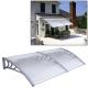 Beautiful Solid Polycarbonate Awning Easy To Remove Corrosion Resistance