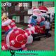 Christmas Event Inflatable Santa,Advertising Inflatable Claus With Plane