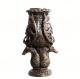 Rust - Proof Cast Iron Outdoor Planters Flowerpot Religious Style