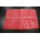 Plastic Medical Water Soluble Disposable , Red Dissolving Laundry Sacks
