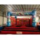 Simple Kids Inflatable Bounce House For 5-6 Children Outside Inflatable Balloon Painting Jump House