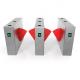 Tourist Attractions Ticket Solution Flap Barriers Gate Manual Tailgating Alarm Subway Turnstile Bars