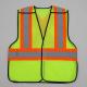 Breathable Reflective Safety Vests High Visibility Vest With Zipper Closure