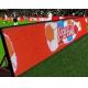 Outdoor P10 Perimeter LED Display / LED Advertising Board For Football Field Advertising