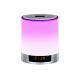 Wireless LED Light Bluetooth Speaker with Digital Alarm Clock FM Radio