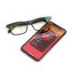 100mAh BT5.0 Bluetooth Smart Glasses Dual Speakers Microphone With Two Lens