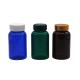 Industrial 160ML PET Luxury Golden Cap Plastic Bottle for Fish Oil/Capsule/Pill/Honey