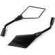 Cheap Sell Motorcycle White Glass Side Mirror PCX  Rearview Mirror Set L&R