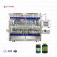 2.2kw 8 Head Liquid Filling Machine 50hz 5l Volumetric Bottle Filler