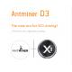 1200W X11 ASIC Miner Bitmain Antminer D3 17gh X11 Dash Asic Miner