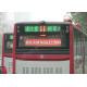 Bus Indoor Led Advertising Board 5mm Pixel Pitch DC 9 - 36V Power Supply