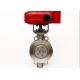 Motor Automatic Control Electric 4 Inch Motorized Butterfly Valve With Electric Actuator