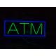 Bank ATM Customerized  LED Neon Sign  Indoor  Decoration Acrylic DC12V