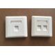 2 ports rj45 face plate