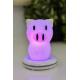 High Efficiency Rechargeable Night Lamp Low Voltage Wireless Charging