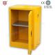 Metal Chemical Flammable Solvent Storage Cabinet / Heavy Duty Lockable Storage Cabinet