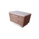 Stone top wooden night stand for courtyard Marriott hotel,hotel bedroom furniture,hotel bedside table