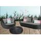 3pcs garden round rattan sofas  