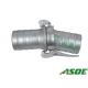 Hot Deep Galvanized Type B Coupler , Bauer Pipe Fittings Hose Accessories