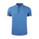 UA Sports Fitness Casual Nylon Polo Shirts Quick Dry Breathable Sapphire Blue T Shirts