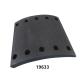 MERCEDES BENZ Truck Brake Lining With Rivets 19633 19632 MB85 MB84
